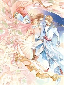 吹泡泡的女孩