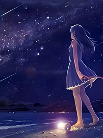 夏夜，等你陪我看星星