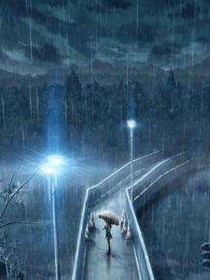 雨中晨曦
