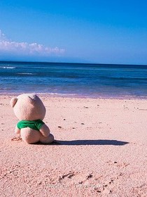 星空下孤独的我