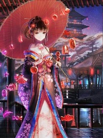 伞下，碧海蓝天