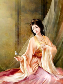 花落流水君兮晓