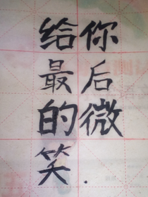 給你最后的微笑