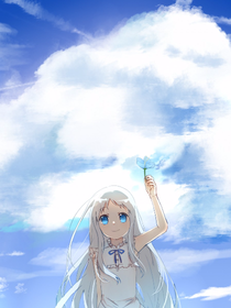 依旧在那宽阔的晴空中