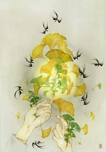 自然花