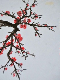 墨梅開