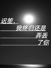 遲笙，我終歸還是弄丟了你