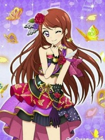 偶像活动美丽动人紫吹兰