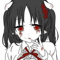 血樱花下的通道