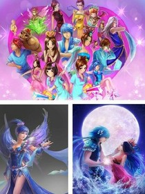 精靈夢葉羅麗之王默當偶然機會變回公主