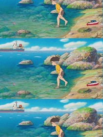 被风吹过的青空