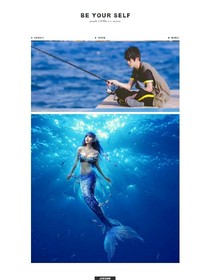 海贝壳之人鱼