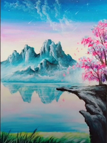 樱下花泪