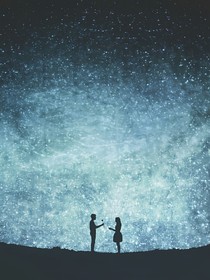 你與星辰遙不可及