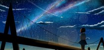 星空下的他