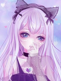 可爱的小白猫
