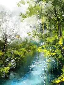 一朝春盡