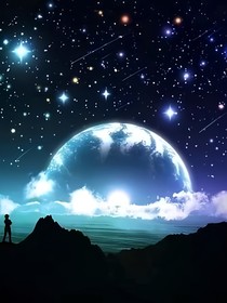 星辰末端的畫，真美