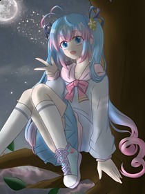 夕落印冬，悠语星辰