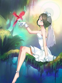 仰望星空的我