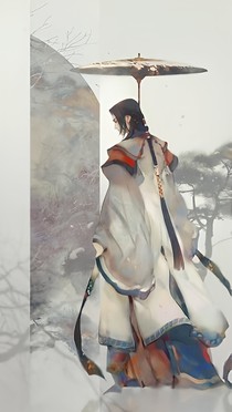 摘花梦雪