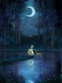 夜不见月光蓝