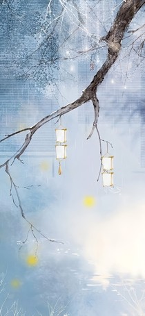 瑜江赐月
