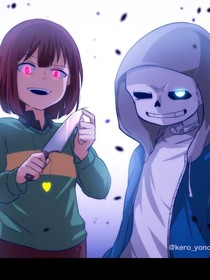 sans和chara穿越到了破碎