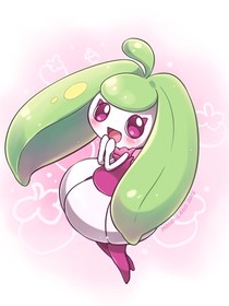 白兔尋月……寶可夢世界