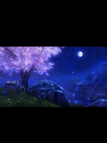 神兵小將之塔光湖影，潔白如雪