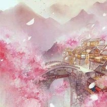 万里桃花不及你回眸一笑-d758