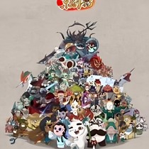 京劇貓之花韻飛舞