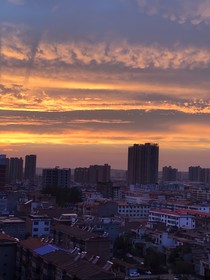 留在洛城的日落
