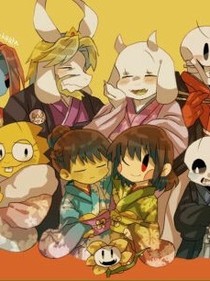誰把undertale里的角色寄到我家！