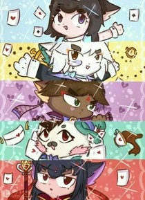 京劇貓：十尾神貓-d257
