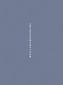 可我偏偏看不見你