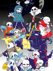 论undertaleau的sans们与某人的邂逅小故事