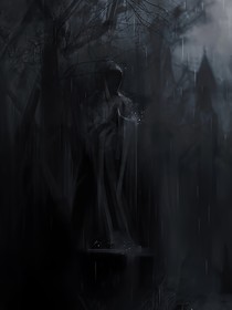 待冷雨落