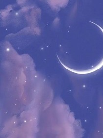 湖倒映星河