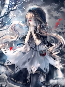 月光下的黑影