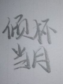 倾杯当月