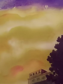 提笔而写罢了