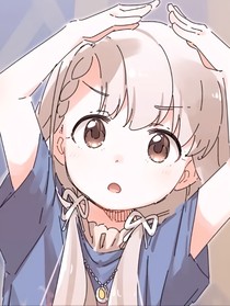 腊梅下的小白花