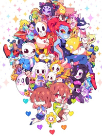 掉落undertale
