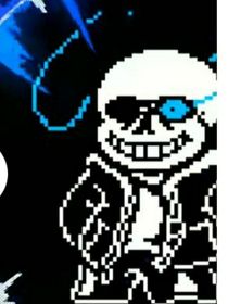 宅男变成三角符文sans