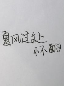 夏风过处