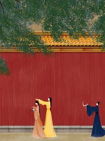 秦霄賢：宮墻柳