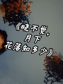 曉不覺，月下花落知多少