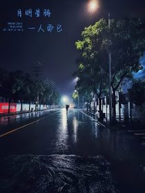 月明星稀，一人而已