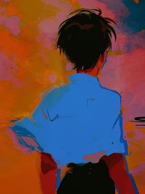 山中習(xí)靜觀朝槿